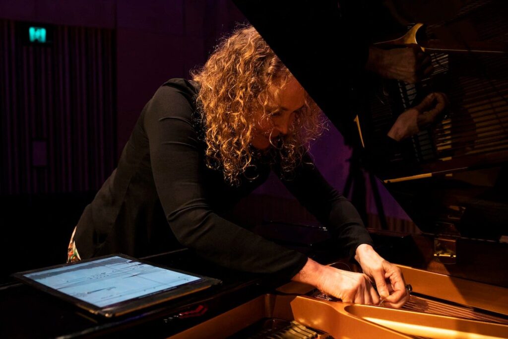 Gabriella Smart, pianist. Photography by Olivia Davies.