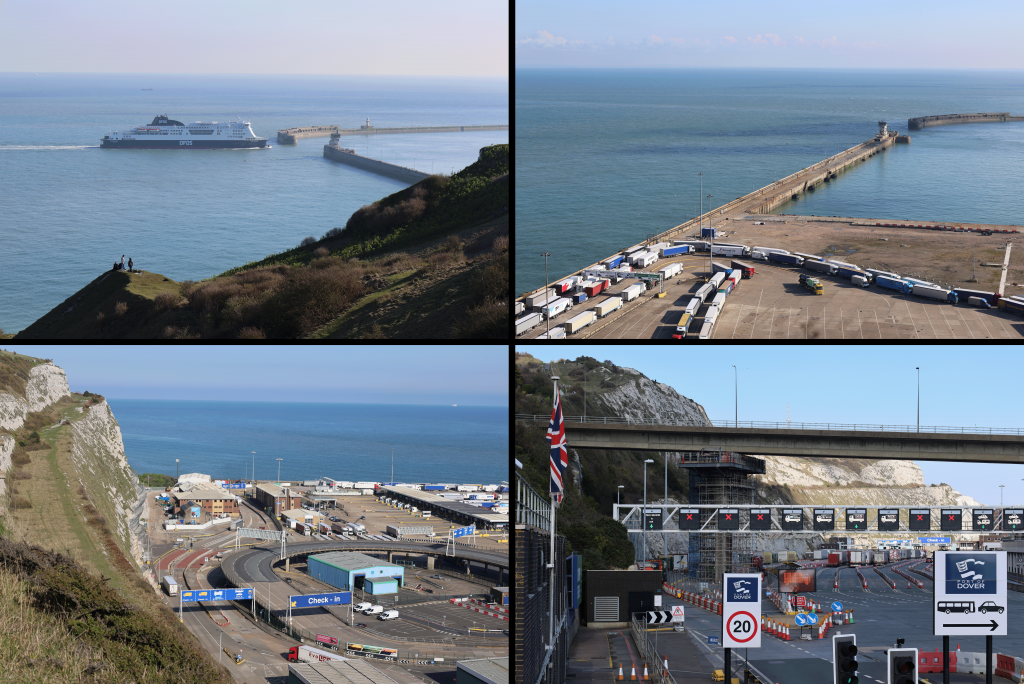 Crossings (2023). Fieldwork in Dover - Photography by Kate Milligan.