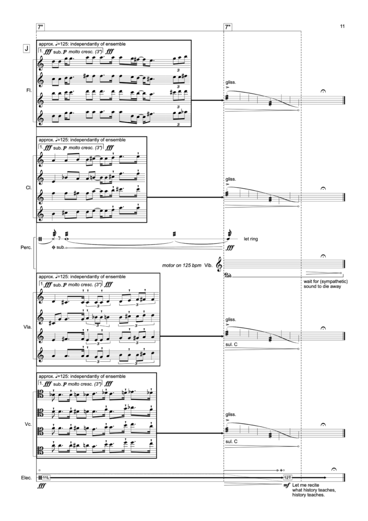 Score extract of 'If I Told Him (2019)' by Kate Milligan